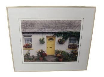 Classic Framed Scene Of Irish Home