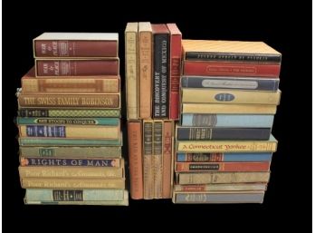 Amazing Lot Of Heritage Club Edition Boxed Books, Lot #1