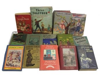 Mixed Lot Of Vintage Young People's Books