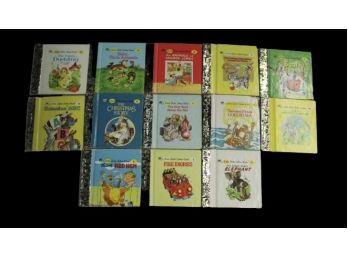 Cute Collection Of Children's Little Golden Books