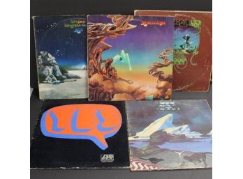 Vintage Yes Record  Albums, Lot #2