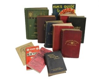 Great Collection Of Vintage Travel Guide Books