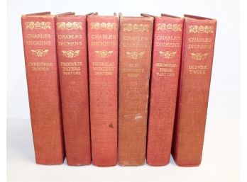 Vintage Collection Of Charles Dickens Books