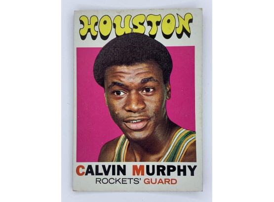 1971 Calvin Murphy Rookie Vintage Collectible Card