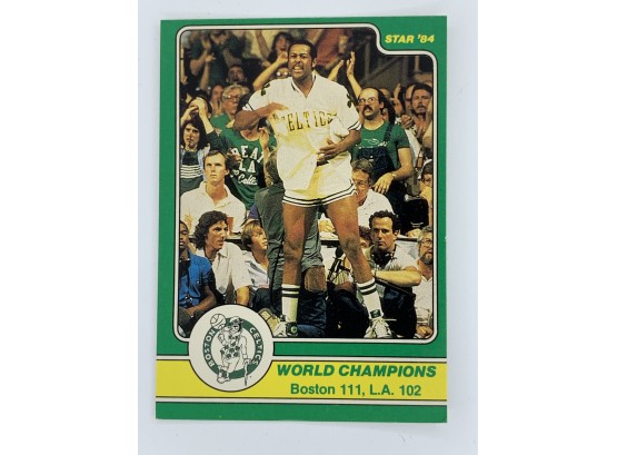 1984 Star Co Celtics Card Lot Vintage Collectible Card