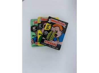 1987-88 Garbage Pail Kids GPK 3 Pack Lot Vintage Collectible Card