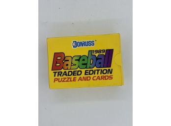 1989 Donruss Traded Set Baseball Vintage Collectible Card