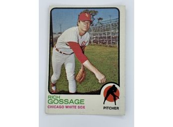 1973 Topps Goose Gossage Rookie Vintage Collectible Card