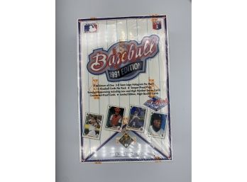 1991 Upper Deck Baseball High Series Box Vintage Collectible Card