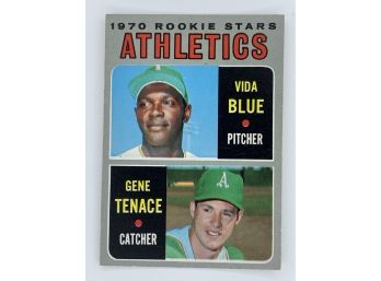 1970 Topps Vida Blue Rookie Vintage Collectible Card