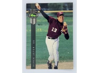 1992 Classic 4 Sport Derek Jeter Vintage Collectible Card