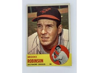 1963 Topps Brooks Robinson Vintage Collectible Card