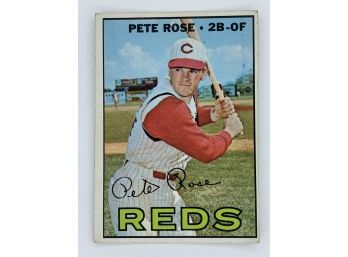 1967 Topps Pete Rose Vintage Collectible Card