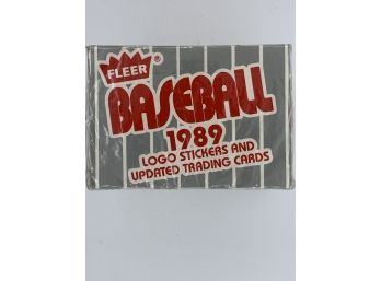 1989 Fleer Baseball Update Set Vintage Collectible Card