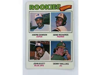 1977 Topps Andre Dawson Vintage Collectible Card
