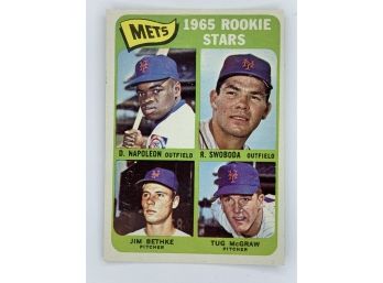 1965 Topps Tug Mcgraw Rookie Vintage Collectible Card