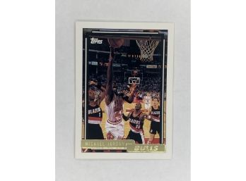 1992 Michael Jordan Topps Gold Vintage Collectible Baseball Card