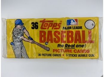 1982 Topps Baseball Rack Pack Vintage Collectible Card