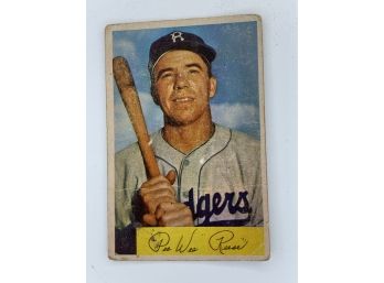 1954 Bowman Peewee Reese Vintage Collectible Card