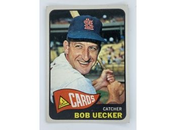 1965 Topps Bob Uecker Rookie Vintage Collectible Card