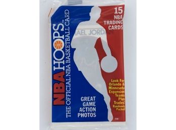 1989 Hoops Pack W/ Jordan On The Front Vintage Collectible Card