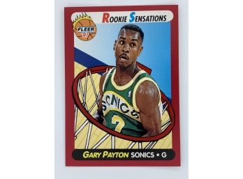 1990-91 Gary Payton Rookie Vintage Collectible Card