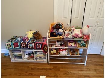 Pair Of Children's Toy Storage (contents Not Included)
