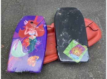 Group Of Children's Snow And Water Boards
