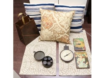 Set Of 10 Stylish Home Decor And Accessories  Including Pottery Barn And Magnolia Home