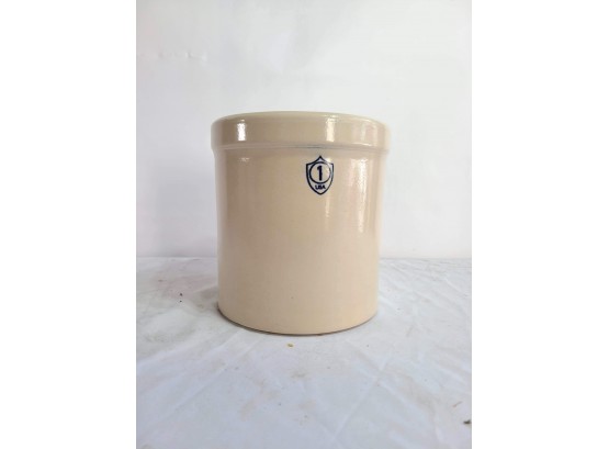 One Gallon Crock Stoneware