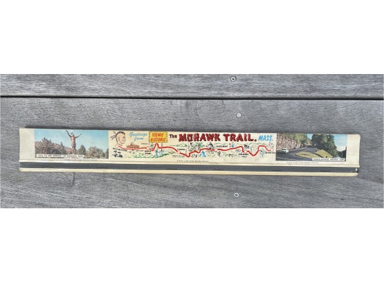 Vintage World's Largest Match Book Of The Mohawk Trail In Massachusetts
