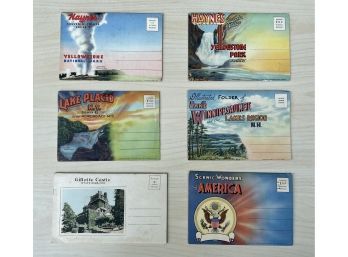 6 Souvenir Folders Of State Parks