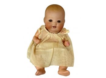 Authentic AM Armand Marseille Germany Antique Doll Sleep Eyes, Bisque Head, Composition Body 7 Inches