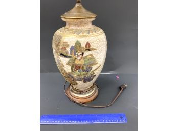Vintage Or Antique Japanese Style Lamp