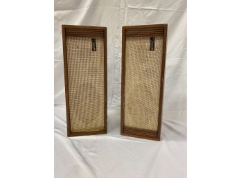 Pair Of Vintage Lafayette Minuette Mark II Speakers