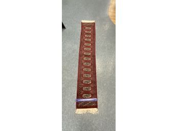 Handmade Oriental Rug Of Narrow Width