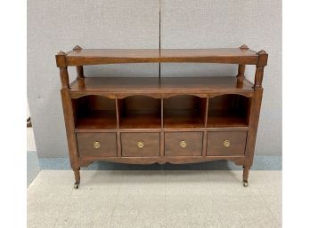 Excellent  Quality  Console Serving Table With Drawers Labelled For DREXEL