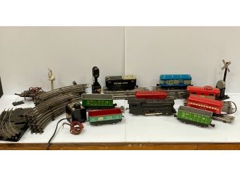 Vintage Toy Model Train Set