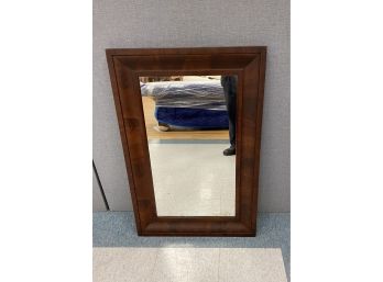 Large Antique Mahogany Ogee Mirror