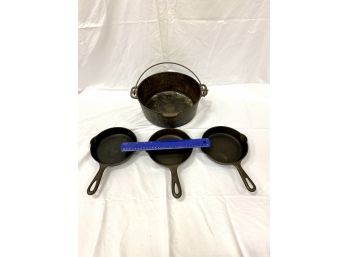 Wagner And Griswold  Cast Iron Cookware