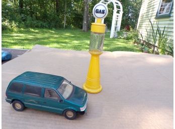 Brookfield Collection 1993 Plymouth Car And Remember When Gas Pump