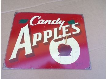 Sign Candy Apples Older