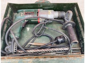 Vintage Metabo Hammer Drill Made In Germany