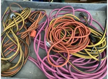 Lot Of Extension Cords As Pictured