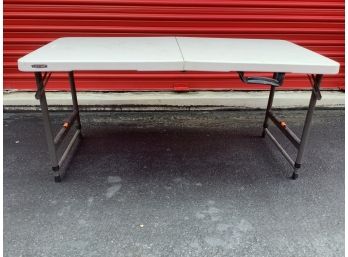 White Small Folding Table
