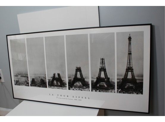 Eiffel Tower Poster - Stages Of Construction
