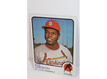 1973 Bob Gibson Topps Baseball