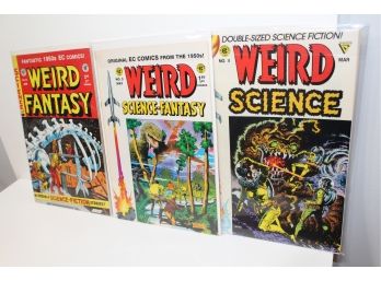 EC Comics Weird Science - Weird Fantasy - Weird Science Fantasy