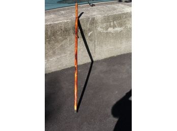 Wooden Walking Stick. Go Out And Take A Hike!