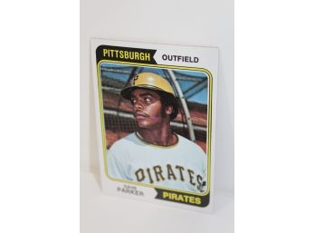 1974 Dave Parker Rookie Card Topps